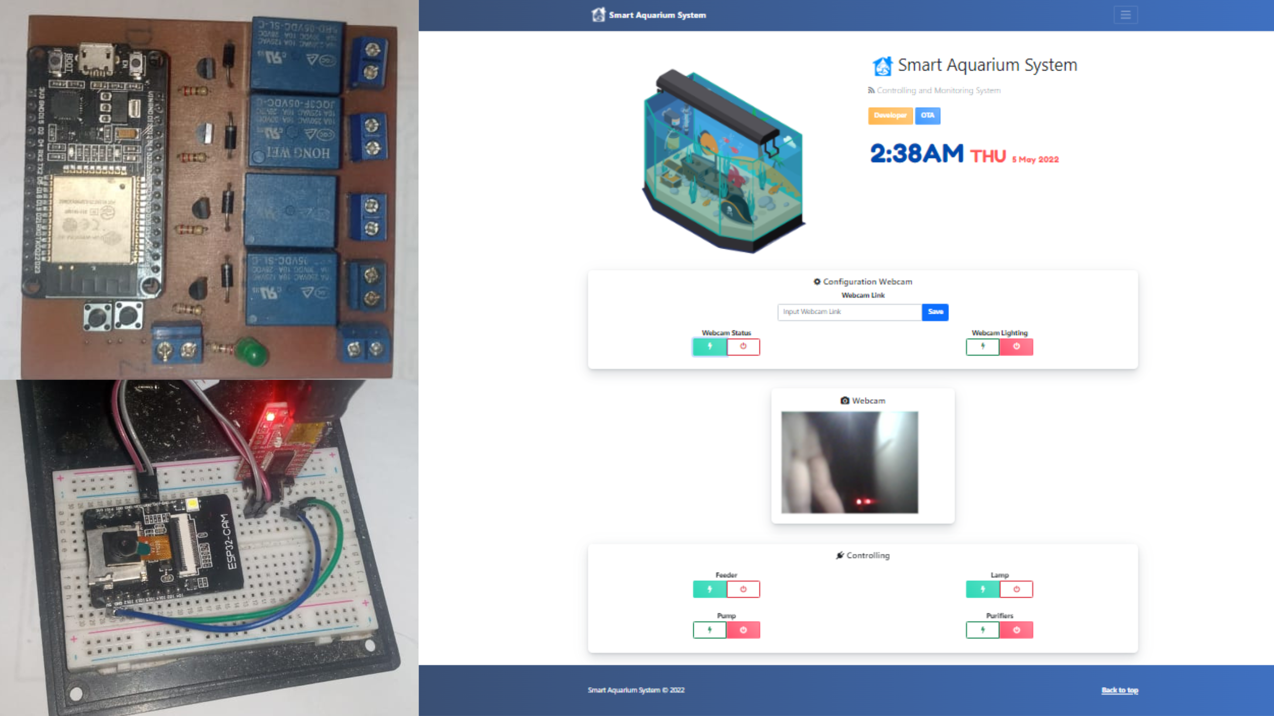 Sistem Akuarium Cerdas berbasis Internet of Things